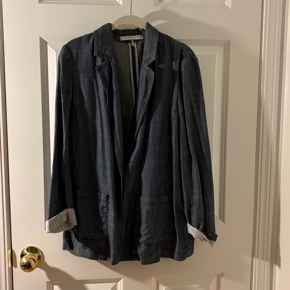 Trina Turk Women’s Blue Jacket